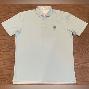 Holderness & Bourne Men’s The Blackwell Golf Polo in Shamrock Wedgewood CC - XL